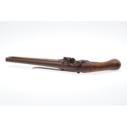 3 - A TOWER ISSUED 1801 PATTERN 'LONG' SEA SERVICE PISTOL. With a 30.5 cm(12in) tapering barrel with var... 