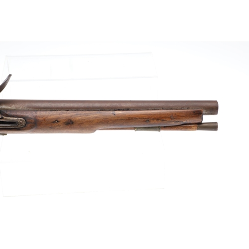 3 - A TOWER ISSUED 1801 PATTERN 'LONG' SEA SERVICE PISTOL. With a 30.5 cm(12in) tapering barrel with var... 