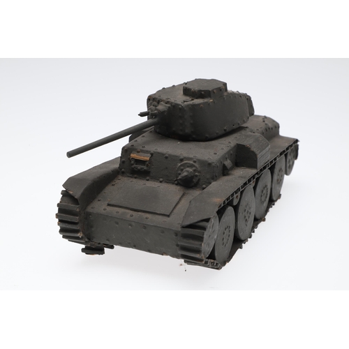 354 - A SECOND WORLD WAR GERMAN ARMY TRAINING MODEL OF A PZ.38 TANK. A Second World War model of Pz38 tank... 