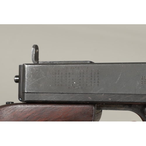 39 - A DEACTIVATED AUTO-ORDNANCE CORPORATION THOMPSON .45 ACP SUBMACHINE GUN. An Auto Ordnance Corporatio... 