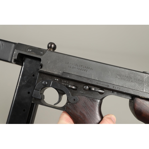 39 - A DEACTIVATED AUTO-ORDNANCE CORPORATION THOMPSON .45 ACP SUBMACHINE GUN. An Auto Ordnance Corporatio... 