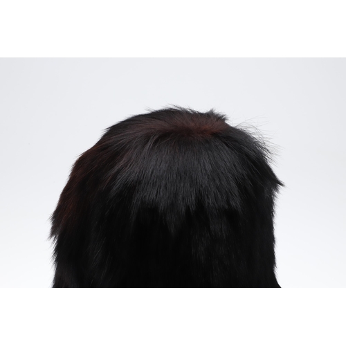 407 - A BRIGADE OF GUARDS OTHER RANKS BEARSKIN HAT. An Other Ranks Bearskin Cap with traditional wicker fr... 