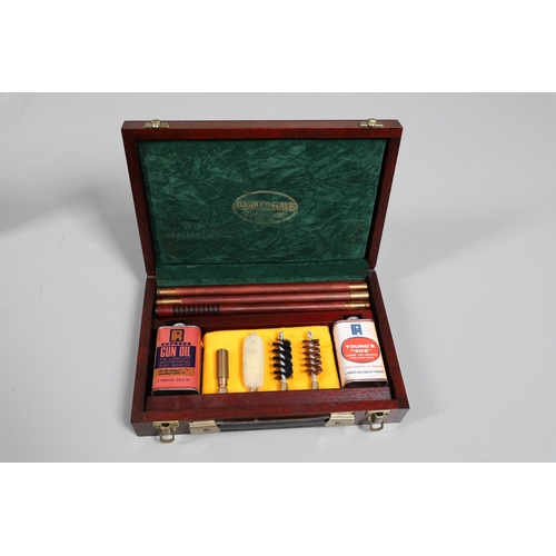 44 - A COLLECTION OF FIVE GUN CLEANING KITS BY PARKER HALE. A selection of gun cleaning kits containing a... 