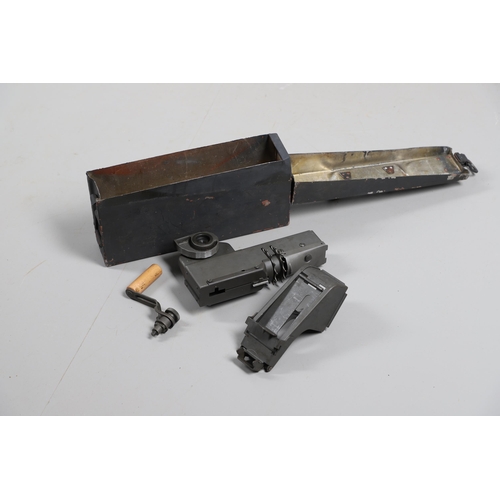 51 - A 42/59 MACHINE GUN BELT LOADER AND ANOTHER SIMILAR. A machine gun belt loading tool stamped G57n-60... 