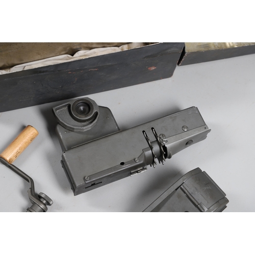 51 - A 42/59 MACHINE GUN BELT LOADER AND ANOTHER SIMILAR. A machine gun belt loading tool stamped G57n-60... 