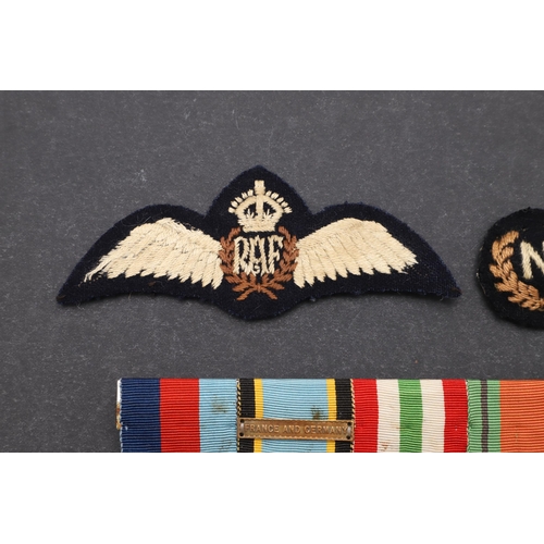 551 - A SECOND WORLD WAR GROUP OF FIVE INCLUDING AIR CREW EUROPE STAR. A Second World War group of five co... 