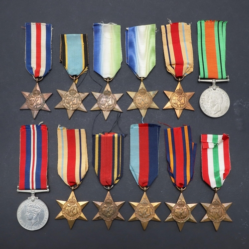 557 - A COLLECTION OF SECOND WORLD WAR MEDALS. A collection of Second World War Medals: 1939-45, Atlantic ... 