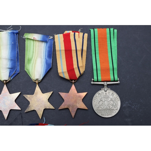 557 - A COLLECTION OF SECOND WORLD WAR MEDALS. A collection of Second World War Medals: 1939-45, Atlantic ... 