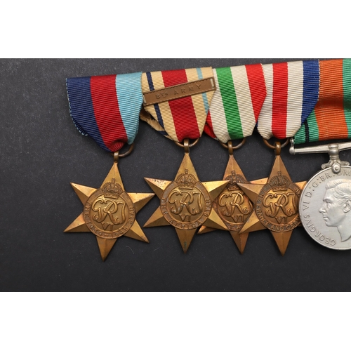 561 - A SECOND WORLD WAR GROUP OF SIX AND IMPERIAL SERVICE MEDAL TO ROBERT BRAY. A Second World War group ... 