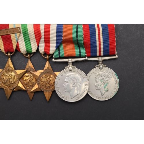 561 - A SECOND WORLD WAR GROUP OF SIX AND IMPERIAL SERVICE MEDAL TO ROBERT BRAY. A Second World War group ... 