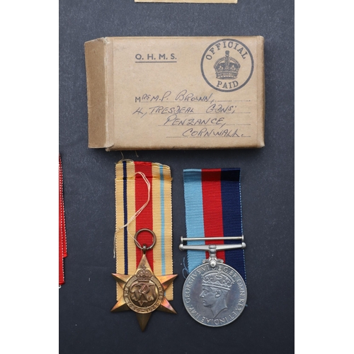 562 - A COLLECTION OF MEDALS TO THE HOGG FAMILY AND OTHERS TO INCLUDE AN MBE GROUP OF FOUR. A group of fou... 