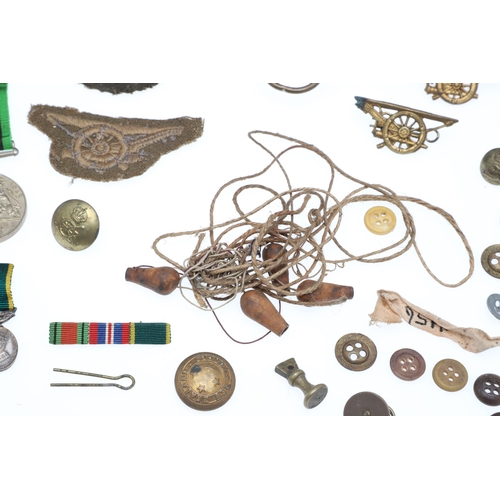 563 - A SECOND WORLD WAR TERRITORIAL TRIO, MINIATURES AND SUPPORTING ITEMS. A Second World War Trio compri... 