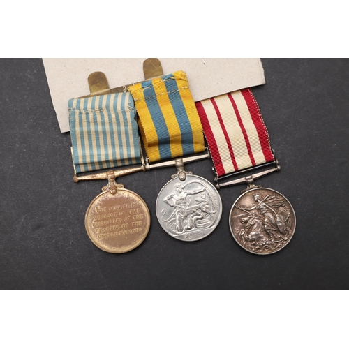 567 - A GENERAL SERVICE AND KOREA TRIO TO THE ROYAL NAVY. A Royal Navy General Service Medal 1909-1962 wit... 