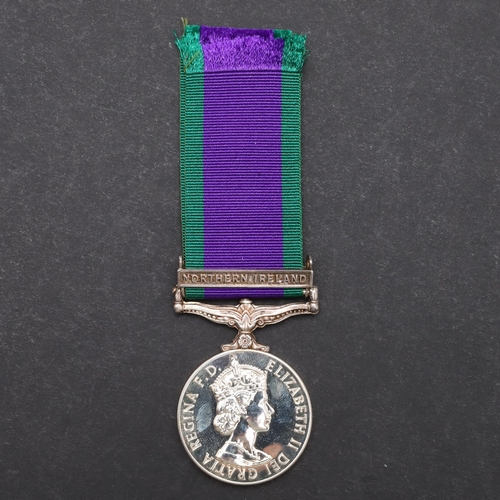 568 - A GENERAL SERVICE MEDAL WITH NORTHERN IRELAND CLASP TO THE ARMED FORCES CHARITY. A General Service M... 