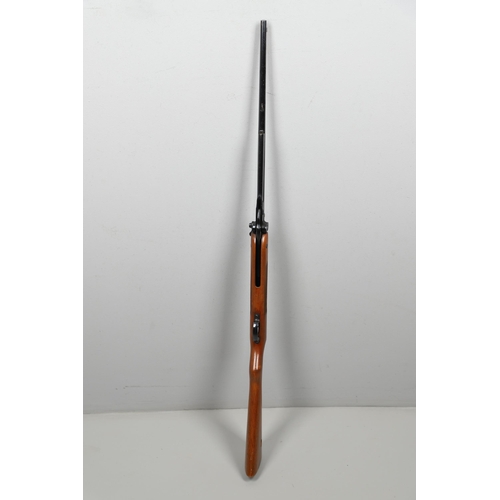 60 - A WEBLEY MARK 3 .22 AIR RIFLE. A Webley Mark 3 Series III  Air Rifle, with a 47cm barrel and rotatin... 