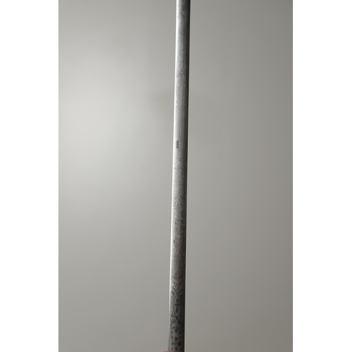 75 - A VICTORIAN COURT SWORD AND SCABBARD BY MOLE OF BIRMINGHAM. With a 79cm slender pointed blade with p... 