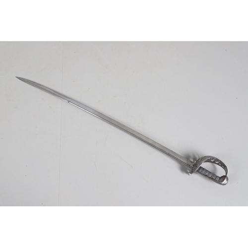 80 - A GEORGE IV 1822 PATTERN HEAVY CAVALRY PATTERN SWORD BY ANDREWS OF PALL MALL. With an 89 cm gently c... 