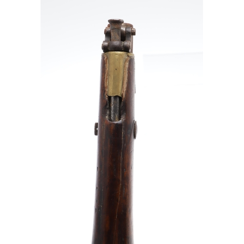 9 - A VICTORIAN TOWER ISSUED 1856 PATTERN PISTOL DATED 1857. With a 25 cm (ten inch) tapering barrel wit... 