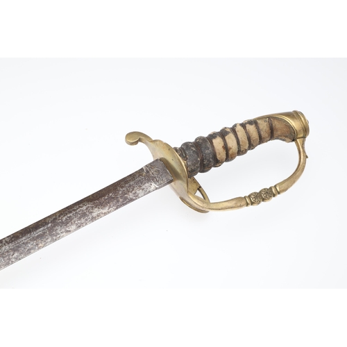 95 - A VICTORIAN HONOURABLE ARTILLERY COMPANY OFFICER'S DRESS SWORD. With a 79cm straight pointed double ... 