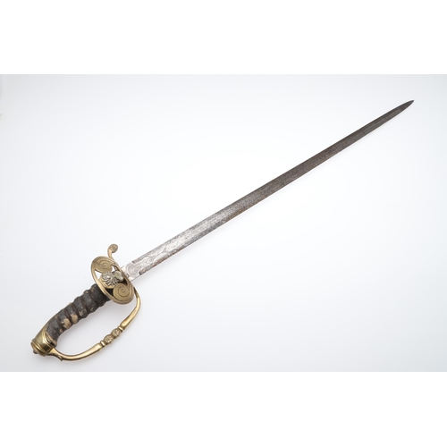 95 - A VICTORIAN HONOURABLE ARTILLERY COMPANY OFFICER'S DRESS SWORD. With a 79cm straight pointed double ... 