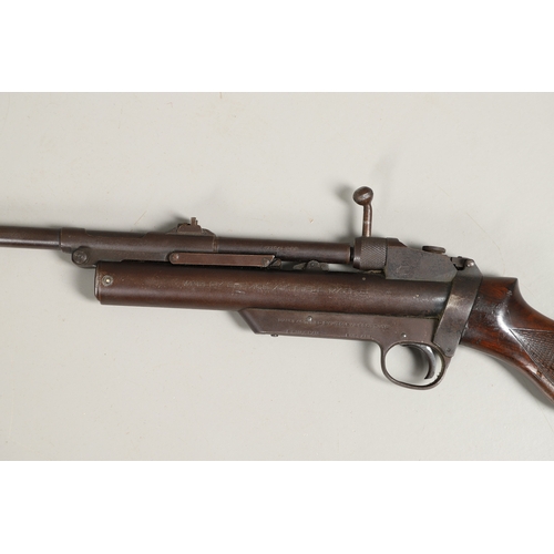 55 - A WEBLEY SERVICE .177 AIR RIFLE MARK II. With a 64cm barrel, marked to the side 'Webley Service Air ... 