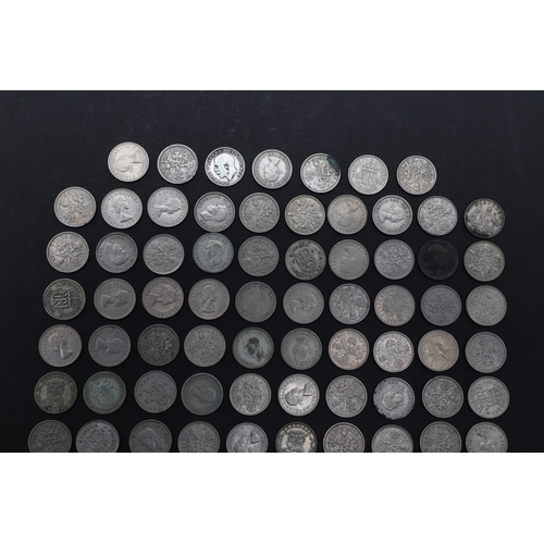 638 - A COLLECTION OF EDWARD VII AND LATER SIXPENCE. Sixpence for: 1902, 1918, 1921, 1925, 1926, 1930, 193... 