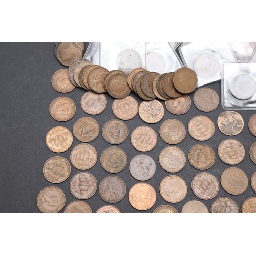 641 - A COLLECTION AND PARTIAL DATE RUN OF HALFPENNIES, 1863 AND LATER. Halfpennies for Queen Victoria and... 