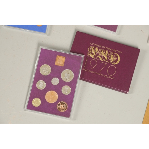 645 - A COLLECTION OF ROYAL MINT UNCIRCULATED YEAR SETS, 1970 -. A collection of Royal Mint annual uncircu... 