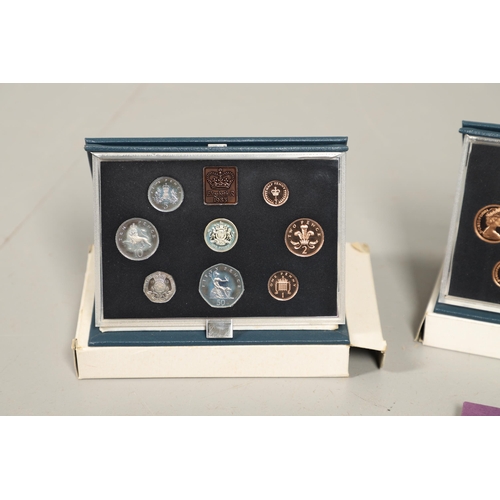 645 - A COLLECTION OF ROYAL MINT UNCIRCULATED YEAR SETS, 1970 -. A collection of Royal Mint annual uncircu... 