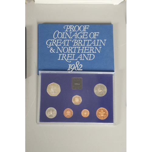 645 - A COLLECTION OF ROYAL MINT UNCIRCULATED YEAR SETS, 1970 -. A collection of Royal Mint annual uncircu... 