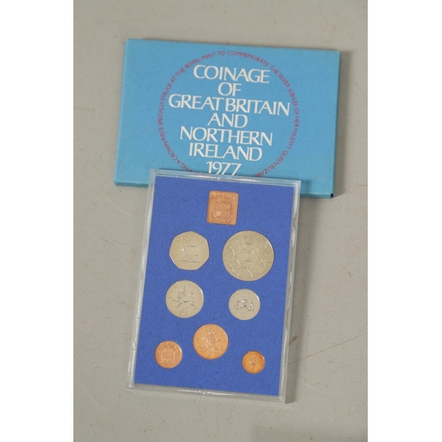 645 - A COLLECTION OF ROYAL MINT UNCIRCULATED YEAR SETS, 1970 -. A collection of Royal Mint annual uncircu... 