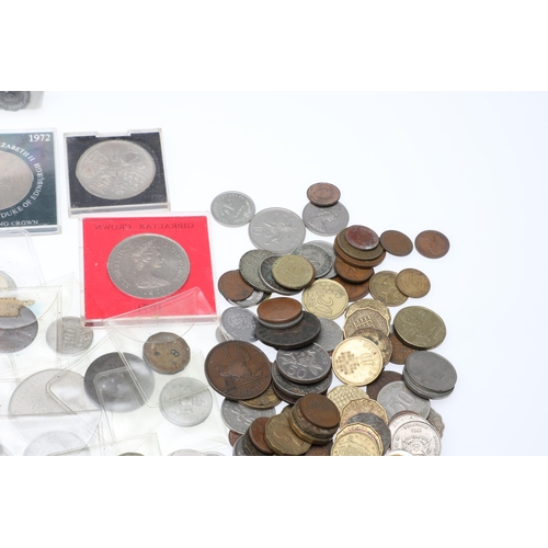 648 - A COLLECTION OF GREAT BRITAIN AND WORLD COINS TO INCLUDE. World coins to include coins from Spain, F... 