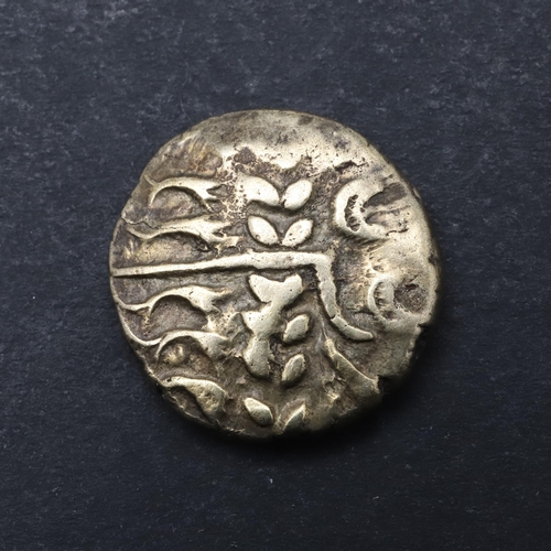 679 - BRITISH IRON AGE, DUROTRIGES OR BELGEA, CHUTE TYPE SILVER STATER. Durotriges or Belgae, Uninscribed ... 