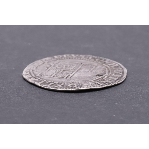 745 - A JAMES I SIXPENCE 1605. A hammered silver sixpence, fourth crowned bust r. with value behind, Rever... 