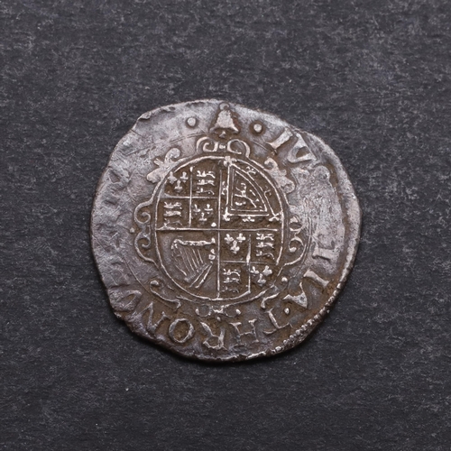 747 - A CHARLES I HALFGROAT, 1634-1635. A Charles I Halfgroat, crowned bust l. with value 'II' behind, Rev... 