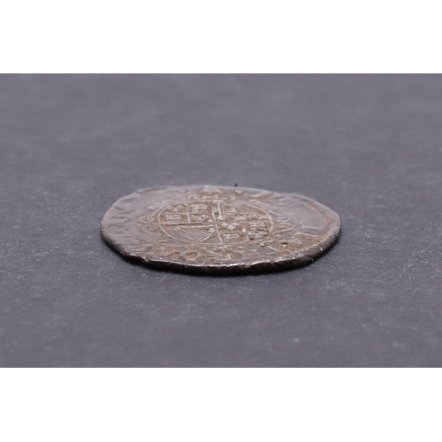 747 - A CHARLES I HALFGROAT, 1634-1635. A Charles I Halfgroat, crowned bust l. with value 'II' behind, Rev... 