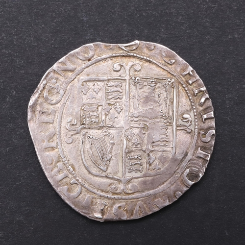 748 - A CHARLES I SHILLING, 1641-3. A Charles I Shilling, Crowned sixth large 'Briot' bust l. with value b... 