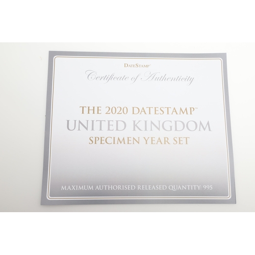 798 - AN ELIZABETH II DATESTAMP UNITED KINGDOM SPECIMEN YEAR SET. 2020. A five coin specimen set comprisin... 