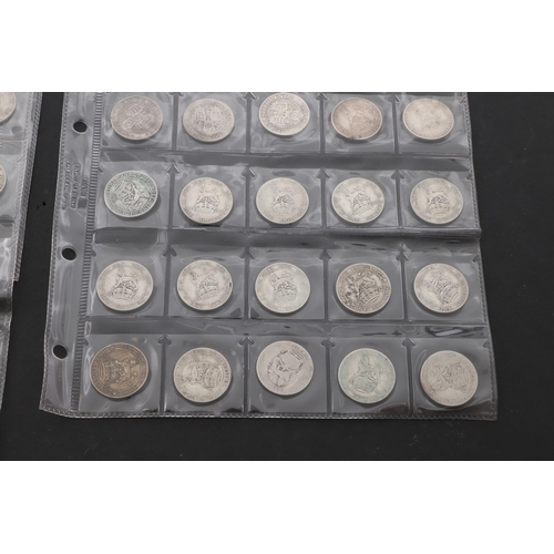 827 - A COLLECTION OF SHILLINGS, QUEEN VICTORIA AND LATER. Shillings: 1853, 1871, 1879, 1892, 1894, 1895, ... 