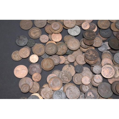 833 - PARTIAL DATE RUNS OF VICTORIAN AND LATER COPPER. Cartwheel 2d for 1797. Pennies: 1855,  1862, 1867, ... 