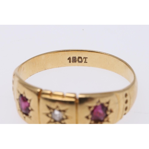 510 - A GARNET AND GOLD MOURNING RING. set with an oval-shaped garnet engraved with a cross, inscription t... 