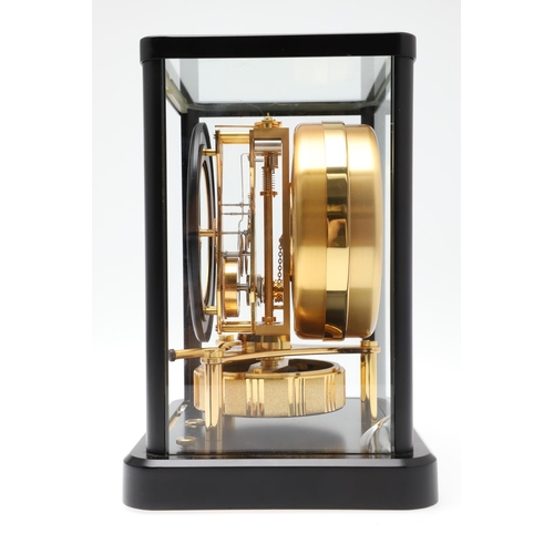 854 - A 1980S JAEGER - LECOULTRE ATMOS RIVOLI CLOCK. movement calibre 540, the 4 3/4