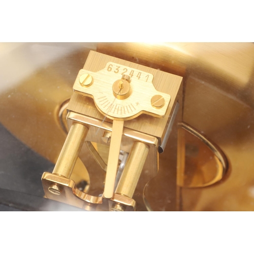 854 - A 1980S JAEGER - LECOULTRE ATMOS RIVOLI CLOCK. movement calibre 540, the 4 3/4