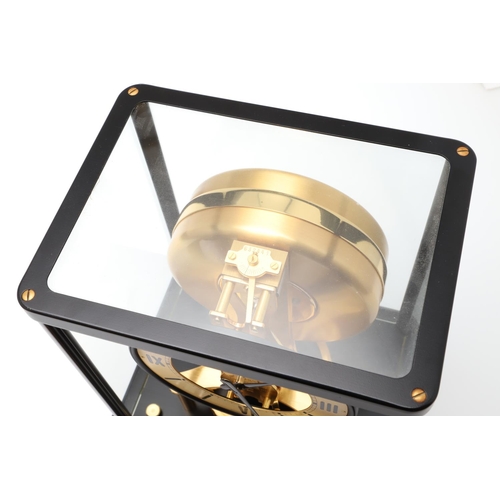 854 - A 1980S JAEGER - LECOULTRE ATMOS RIVOLI CLOCK. movement calibre 540, the 4 3/4