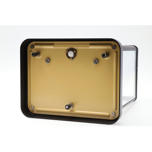 854 - A 1980S JAEGER - LECOULTRE ATMOS RIVOLI CLOCK. movement calibre 540, the 4 3/4