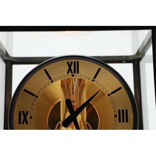 854 - A 1980S JAEGER - LECOULTRE ATMOS RIVOLI CLOCK. movement calibre 540, the 4 3/4