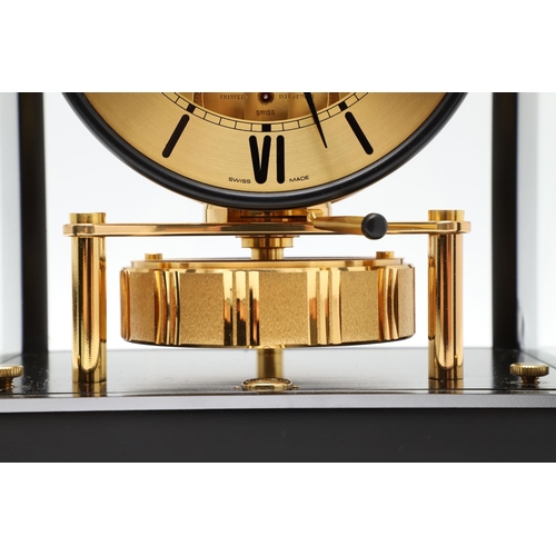 854 - A 1980S JAEGER - LECOULTRE ATMOS RIVOLI CLOCK. movement calibre 540, the 4 3/4