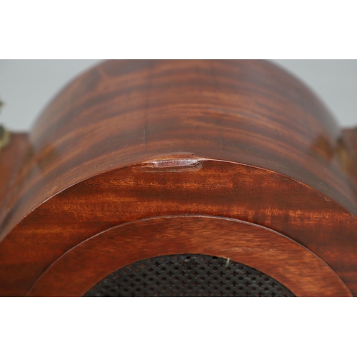 866 - A SUBSTANTIAL LATE 19TH CENTURY MAHOGANY BRACKET CLOCK. the 8