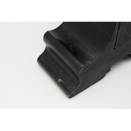 870 - A 19TH CENTURY FRENCH EBONISED AND INLAID MANTEL CLOCK, CIRCA 1860. the gilt metal and enamel dial s... 