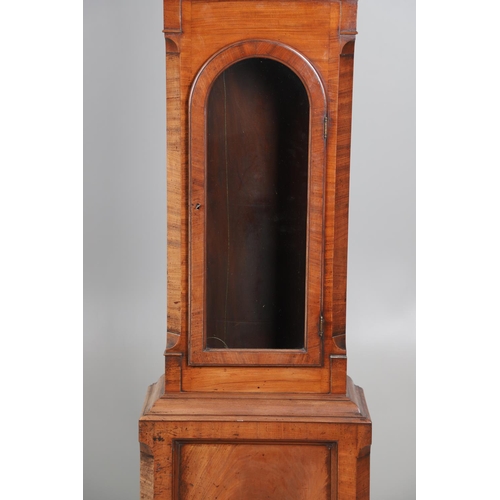 875 - A MID-19TH CENTURY MAHOGANY LONGCASE REGULATOR. the 13